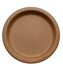 тарелка d=230 крафт с бортом