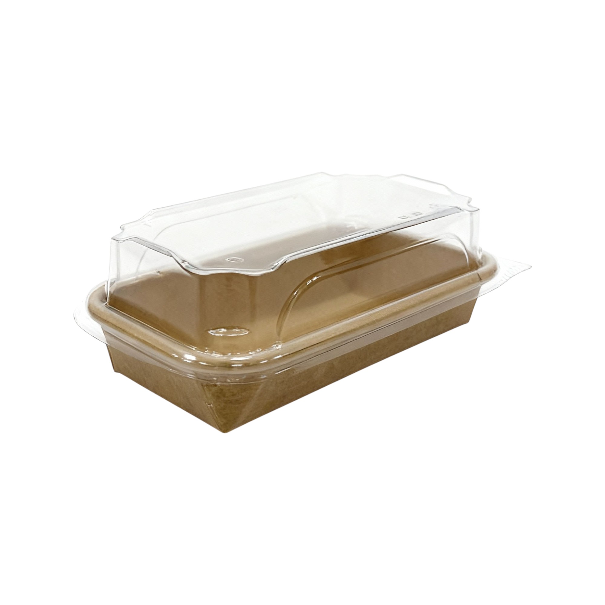 Фудбокс Optiline 400 мл, крафтовый картон, крышка ПЭТ, 140×80×48 мм, 600 шт. от производителя в Кирове