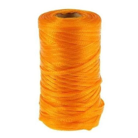 сетка овощная рукав 300м  оранжевая (МЕЛКОЯЧЕИСТАЯ) *