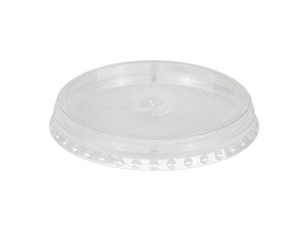 крышка ПЛОСКАЯ д/стакана РЕТ СтП с отверстием d=95/50