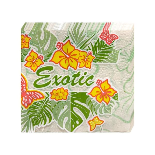 салфетки 24х24 ассорти с рисунком/50