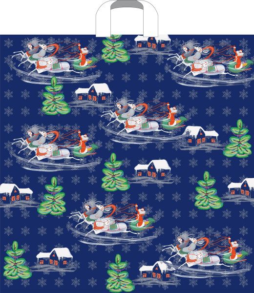 пакет петл. 55х55 Тройка НГ