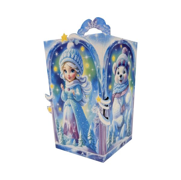 коробка 0,7 кг Льдинка (хром-эрзац)