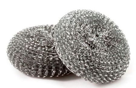 губка металлическая/10шт.