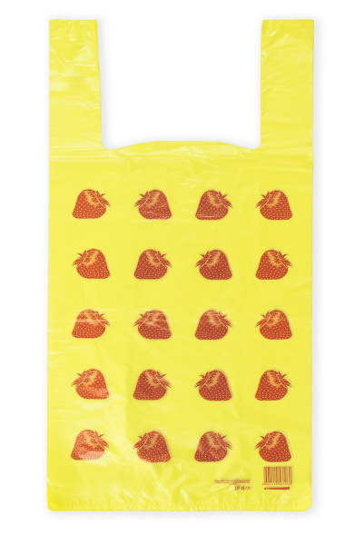 майки 29х57 Клубничка, желтые /100 от производителя в Екатеринбурге