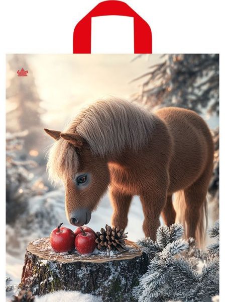 пакет петл. 43,5х38 Пони с яблоками НГ