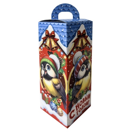 коробка 0,4 кг Птичий домик (хром-эрзац)