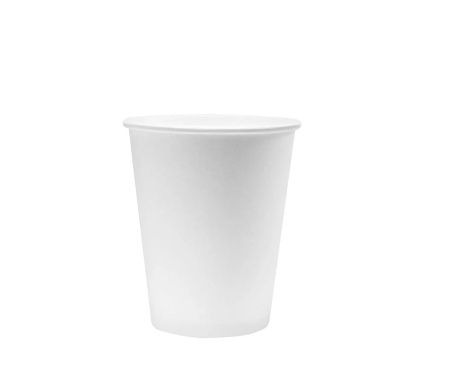 стакан бум. 250 мл Белый Лайт *