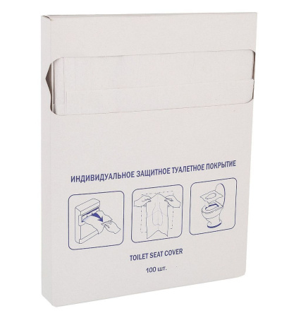 индивидуальное покрытие на унитаз целлюлоза /250