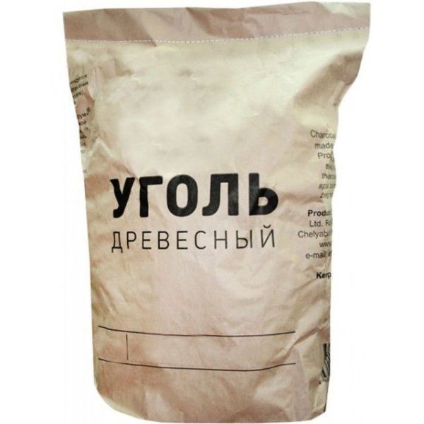 Уголь древесный 10 кг *