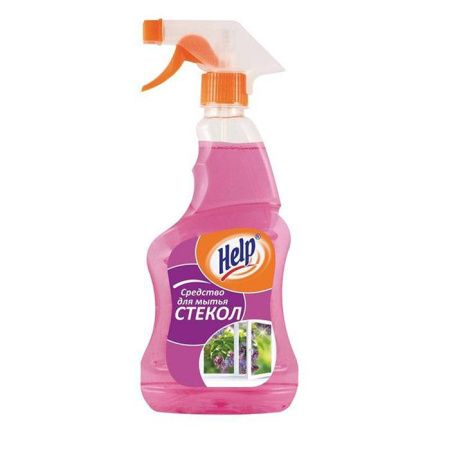 средство д/мытья стекол Хелп в ассорт.500мл.