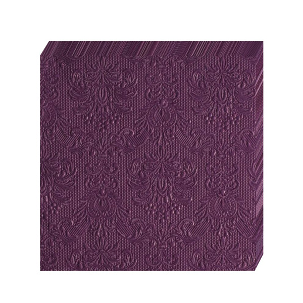 салфетки 3-сл 33х33 БУКЕТ Барокко ягодный/16