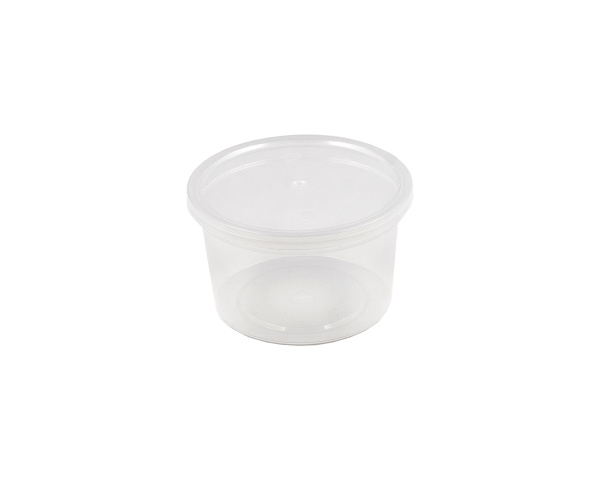 банка 0,25л прозр. прозрачная крышка/60