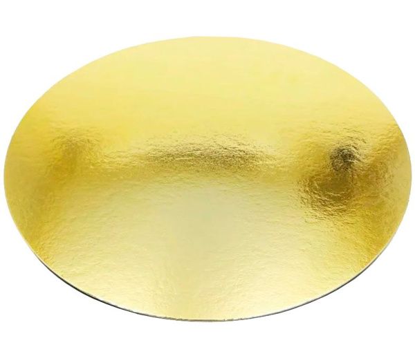 подложка d=240 золото односторон. (толщина 2,5) *