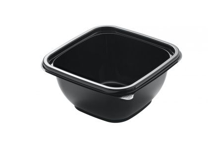 контейнер УЮ С12/12-500 черный ПЭТ (крышка С12/12) КОМПЛЕКТ *