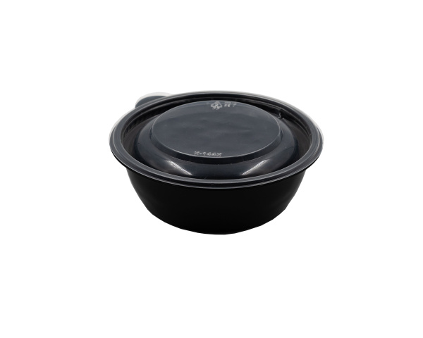 контейнер 144 мм ЮМТ 350мл черный (крышка 144К прозр.)*