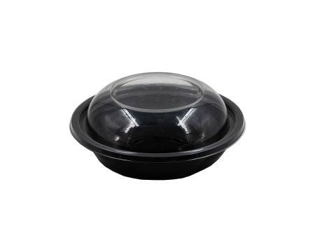 контейнер СП-190 750мл ЧЕРНЫЙ круглый ПЭТ СТП