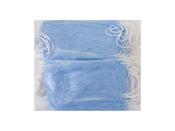 маска медицинская одноразовая / 100
