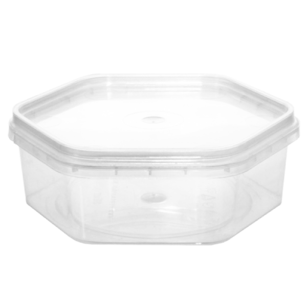 банка 0,4л прозр. СОТА с крышкой /210