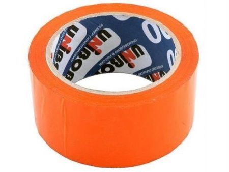 скотч цветной 48 х 66 Унибоб оранжевый