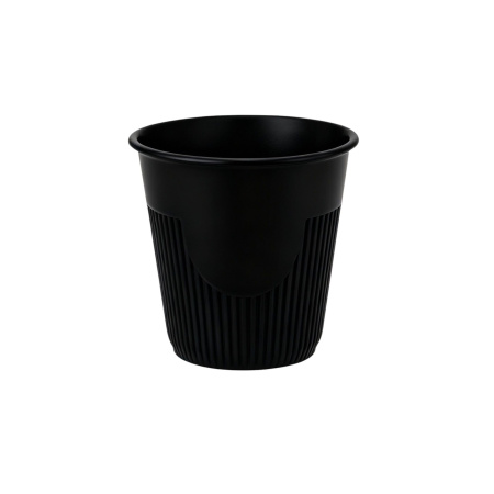 стакан 250 мл РР для горячих напитков черный d=90/ 13*