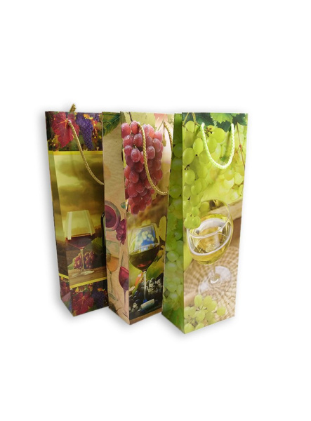 сумка ламин. 13х36 под бутылку *