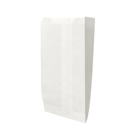 пакет бумажный с V-обр. дном 30х10х6 белый