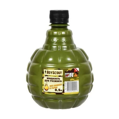 жидкость для розжига BOYSCOUT 0,5л Парафиновая